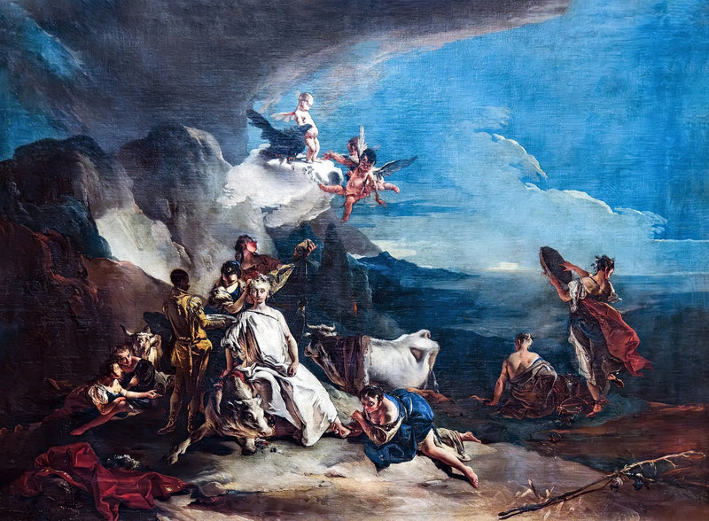 Die Entführung Europas - Giovanni Battista Tiepolo
