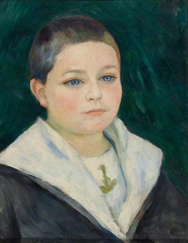 Léon Goujon im Matrosenanzug - Pierre-Auguste Renoir