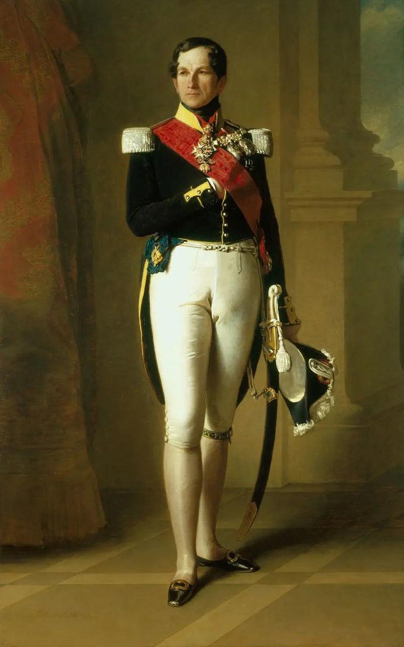 Leopold I., König der Belgier (1790-1865) - Franz Xaver Winterhalter
