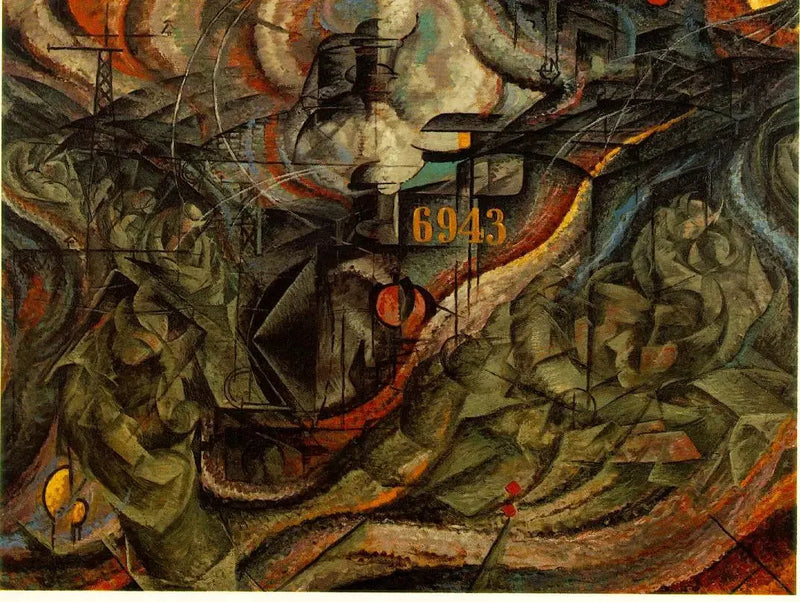 Abschied - Umberto Boccioni