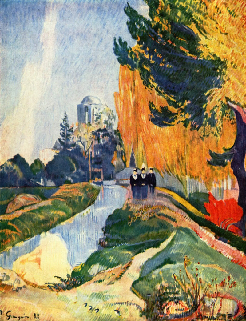Die Alyscamps - Paul Gauguin