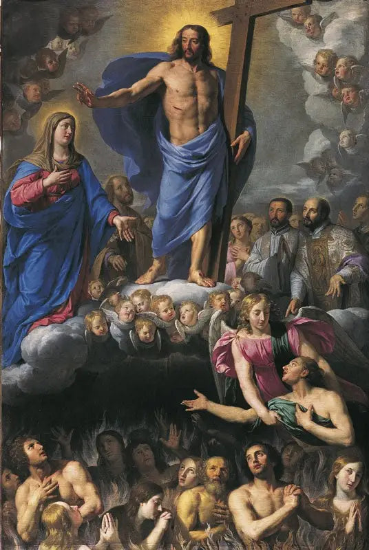 Die Seelen des Fegefeuers - Philippe de Champaigne