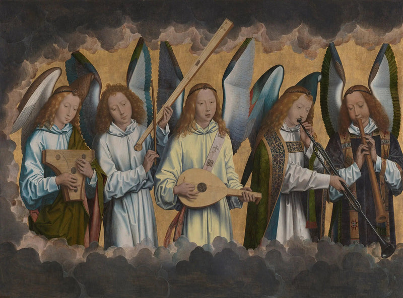 Die musizierenden Engel - Hans Memling