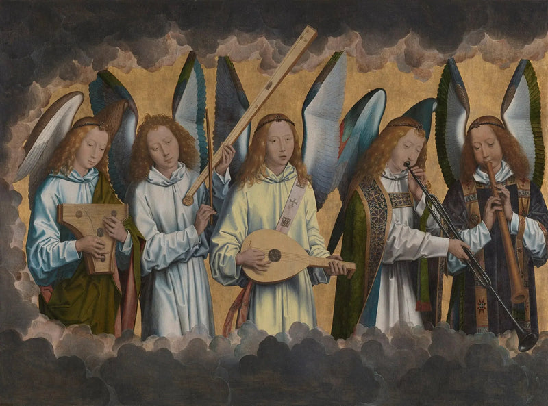 Die musizierenden Engel - Hans Memling