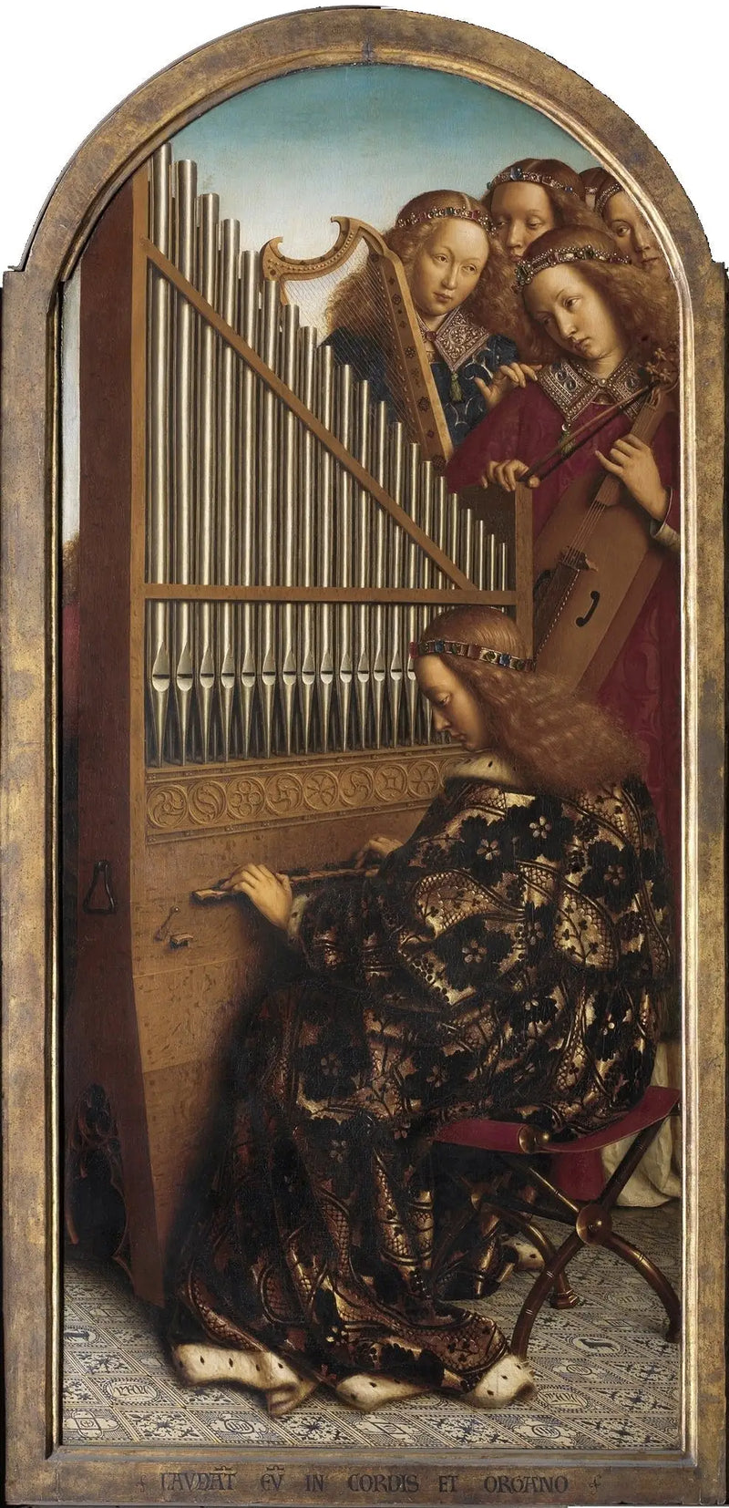 Die musizierenden Engel - Jan van Eyck