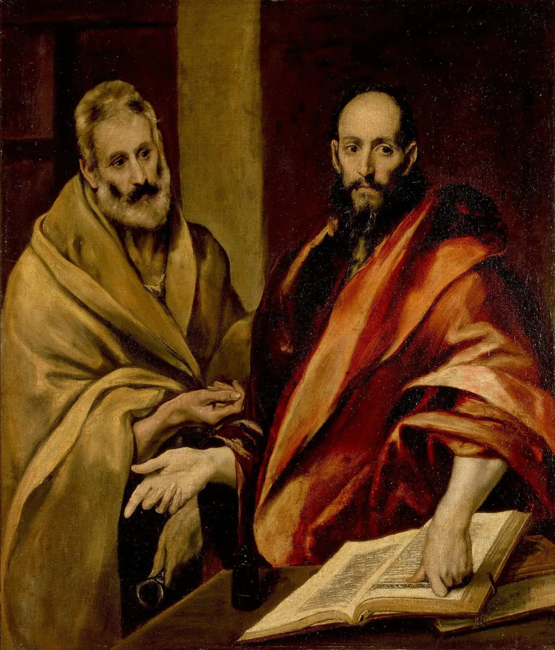 Die Apostel Petrus und Paulus - El Greco