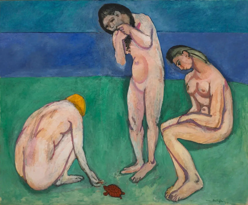 Die Badenden mit der Schildkröte - Henri Matisse