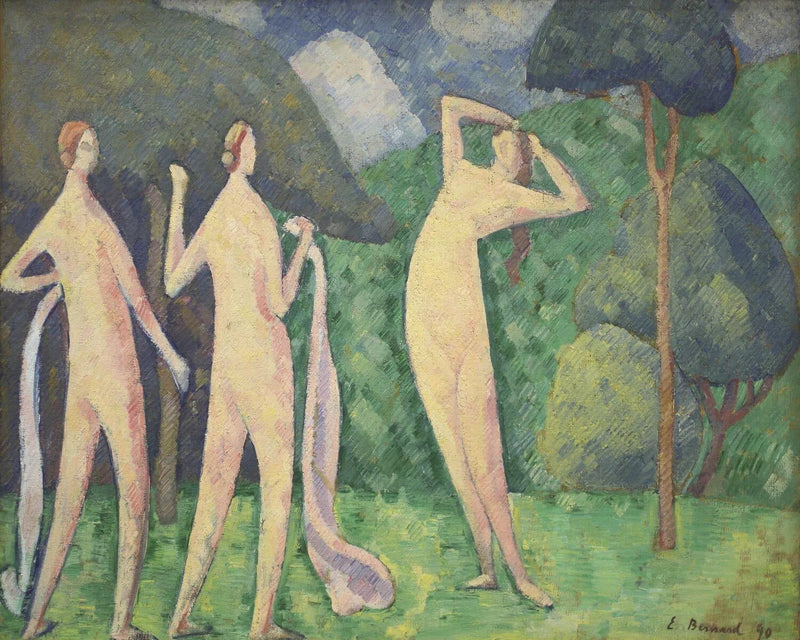 Die Badenden - Émile Bernard