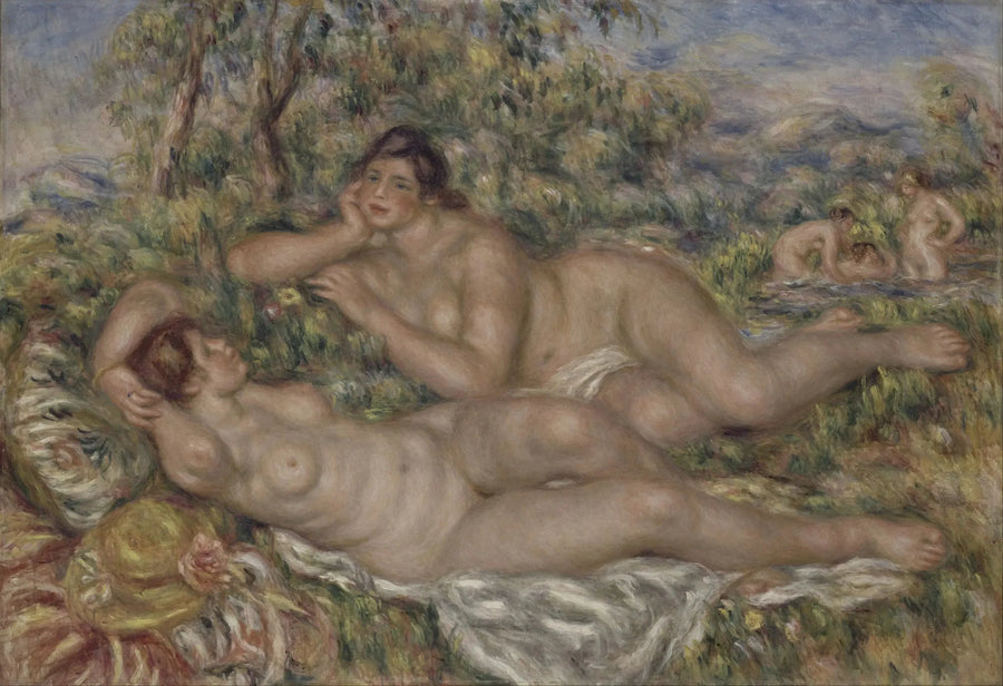 Die Badenden - Pierre-Auguste Renoir