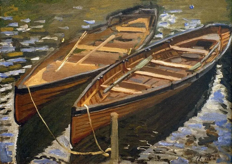 Die Boote - Claude Monet