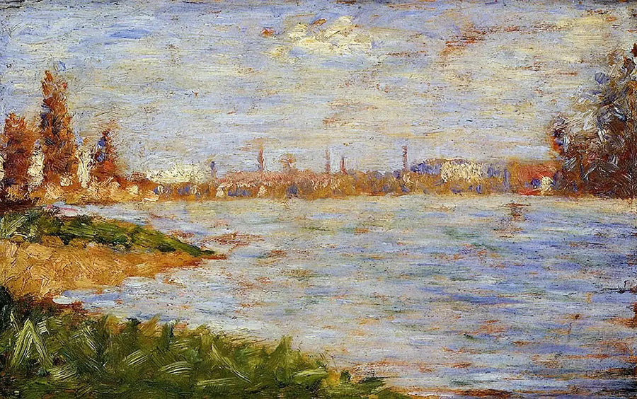 Die Ufer - Georges Seurat
