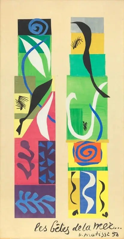 Die Bestien Des Meeres - Henri Matisse