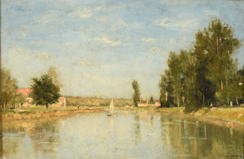 Die Ufer der Marne - Stanislas Lépine