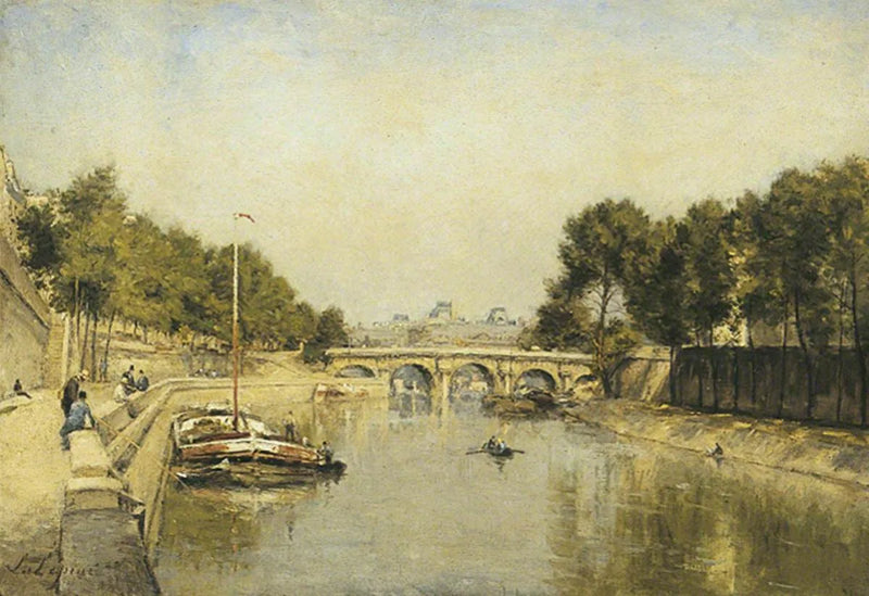 Die Ufer der Seine - Stanislas Lépine