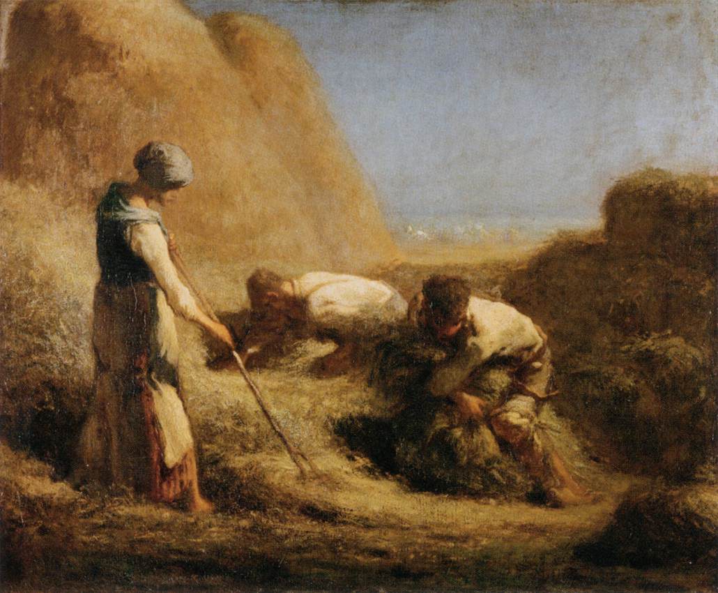 Die Heuwender - Jean-François Millet