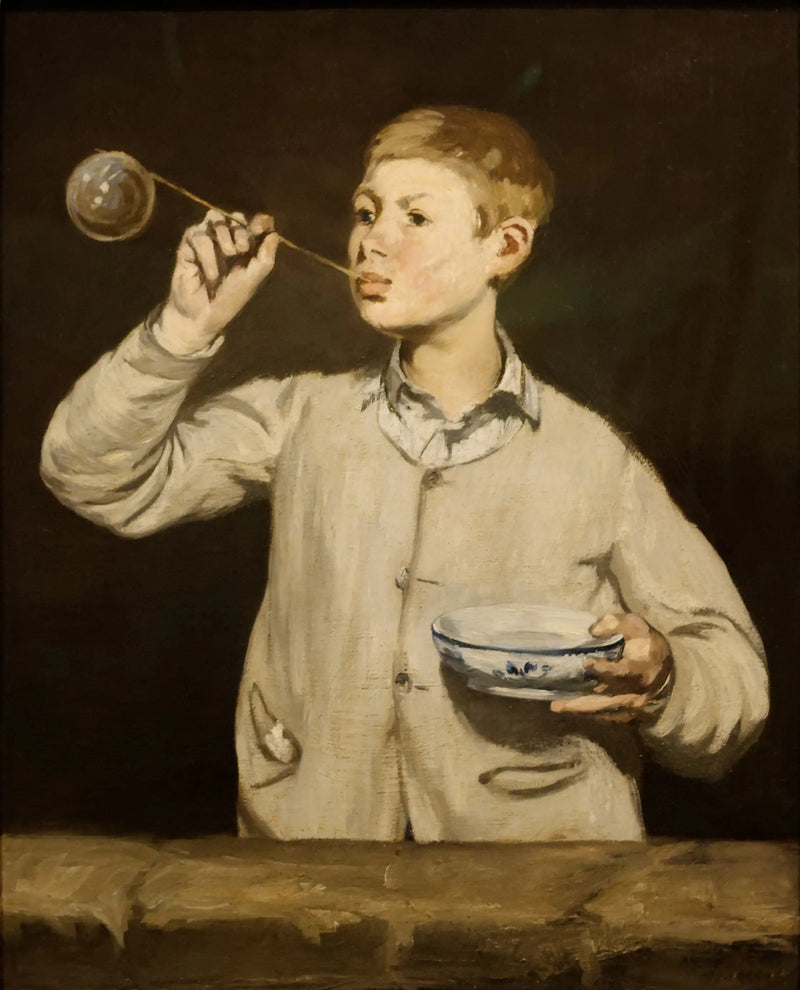 Die Seifenblasen - Édouard Manet