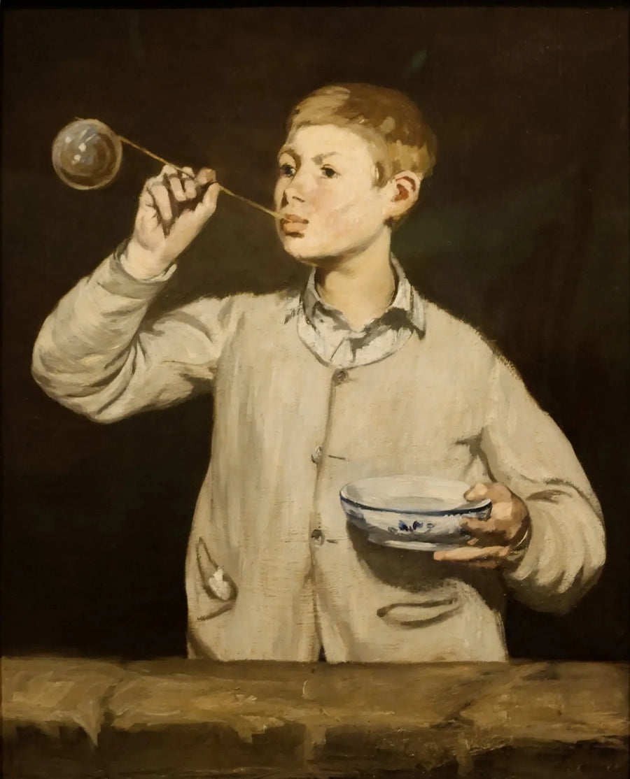 Die Seifenblasen - Édouard Manet
