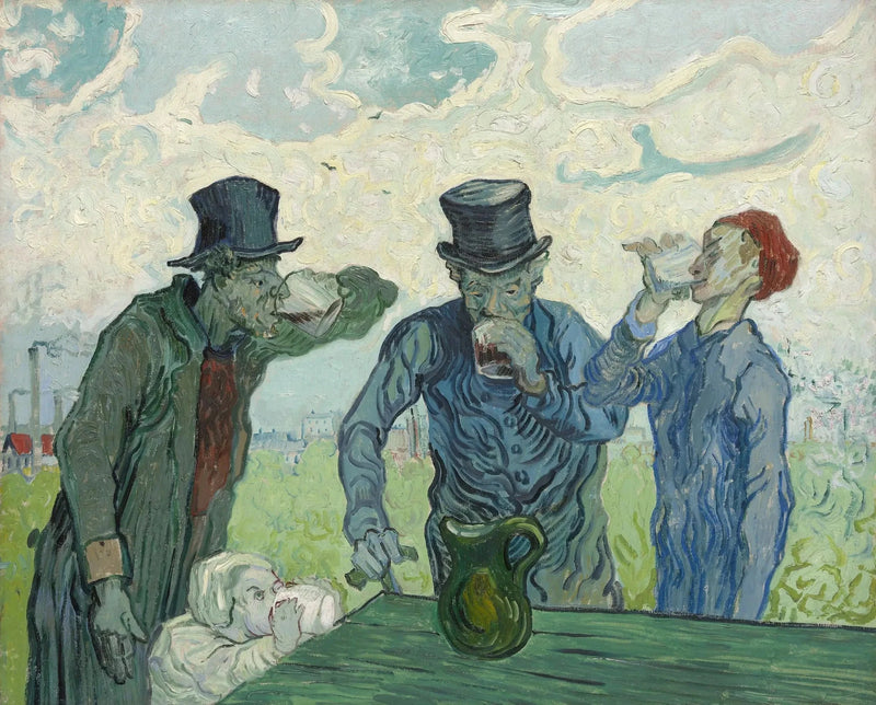 Die Trinker - Vincent van Gogh