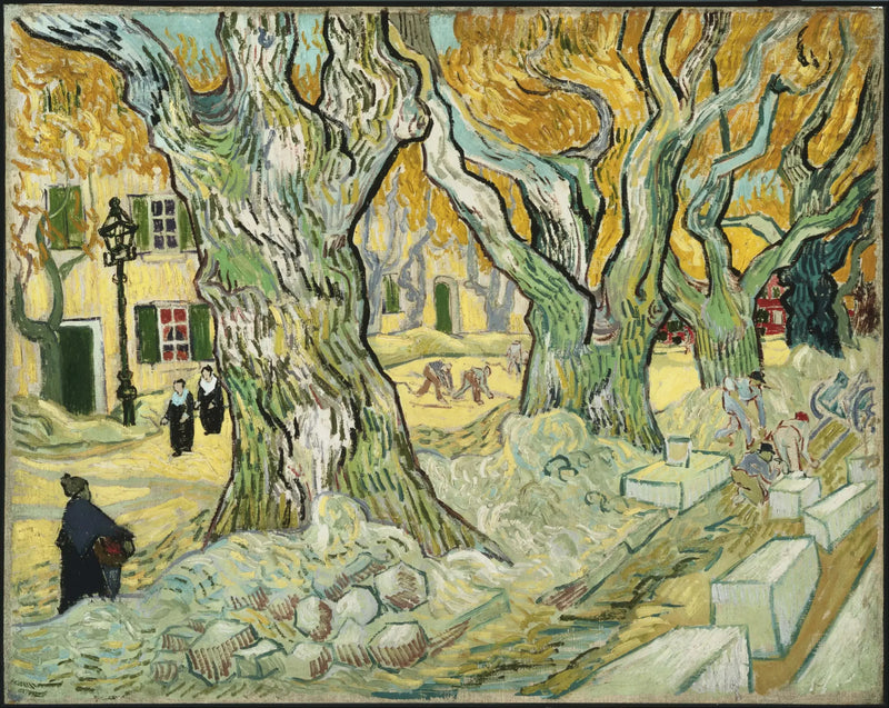 Die Straßenwärter - Vincent van Gogh