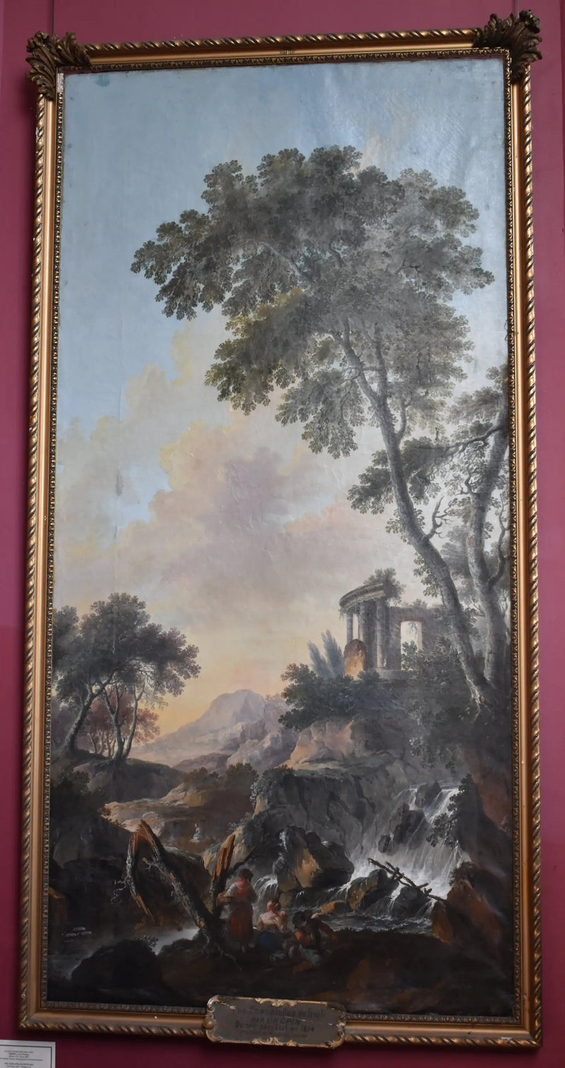 Die Wasserfälle von Tivoli - Louis-Philippe Crépin