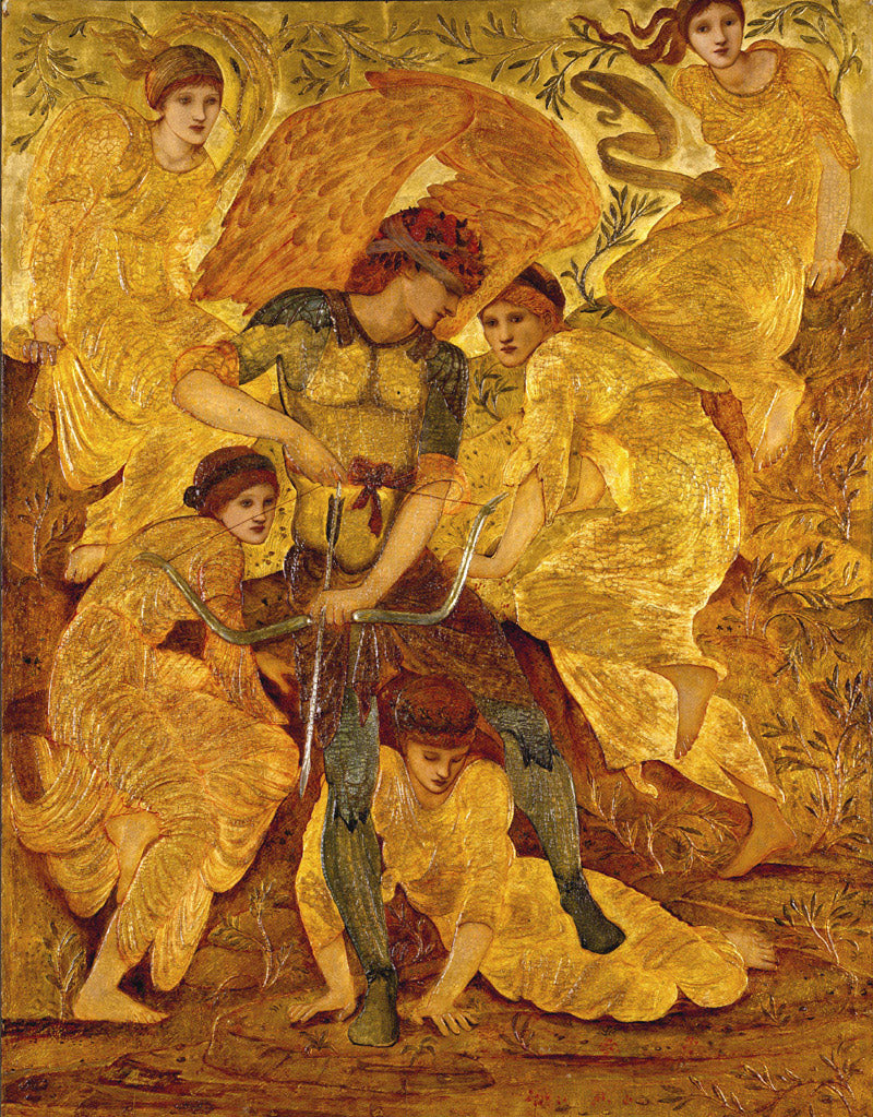 Die Jagdfelder des Cupido - Edward Burne-Jones
