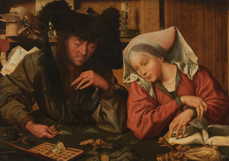Die Geldwechsler - Marinus van Reymerswale