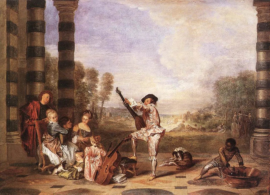 Die Reize des Lebens - Antoine Watteau