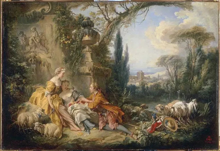Die Reize des Landlebens - François Boucher