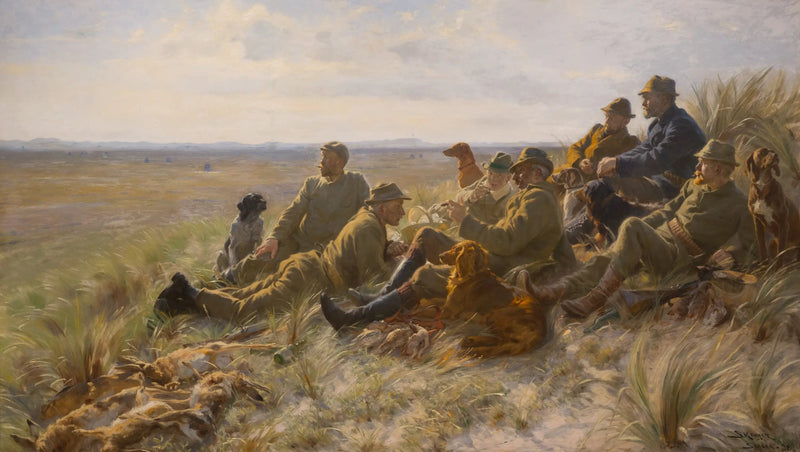 Die Jäger von Skagen - Peder Severin Krøyer