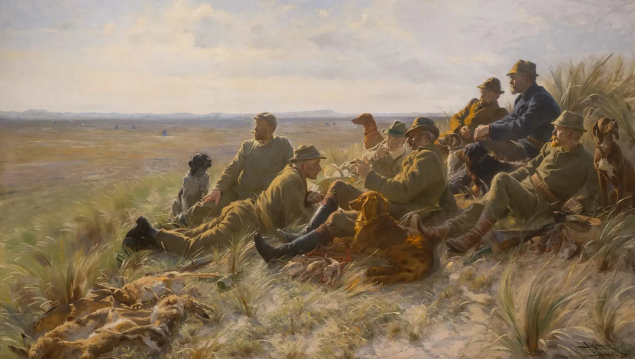 Die Jäger von Skagen - Peder Severin Krøyer