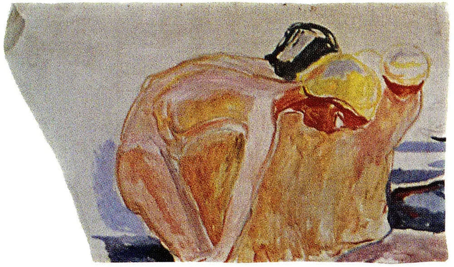 Die Forscher: Gruppe von stehenden Kindern - Edvard Munch