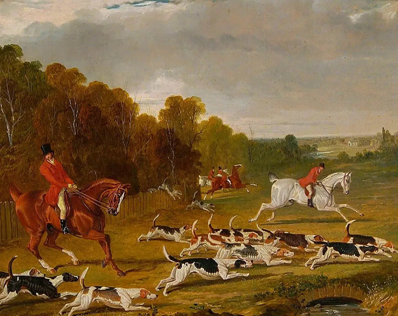Die Hunde verlassen das Geheimnis - John Frederick Herring, Sr.