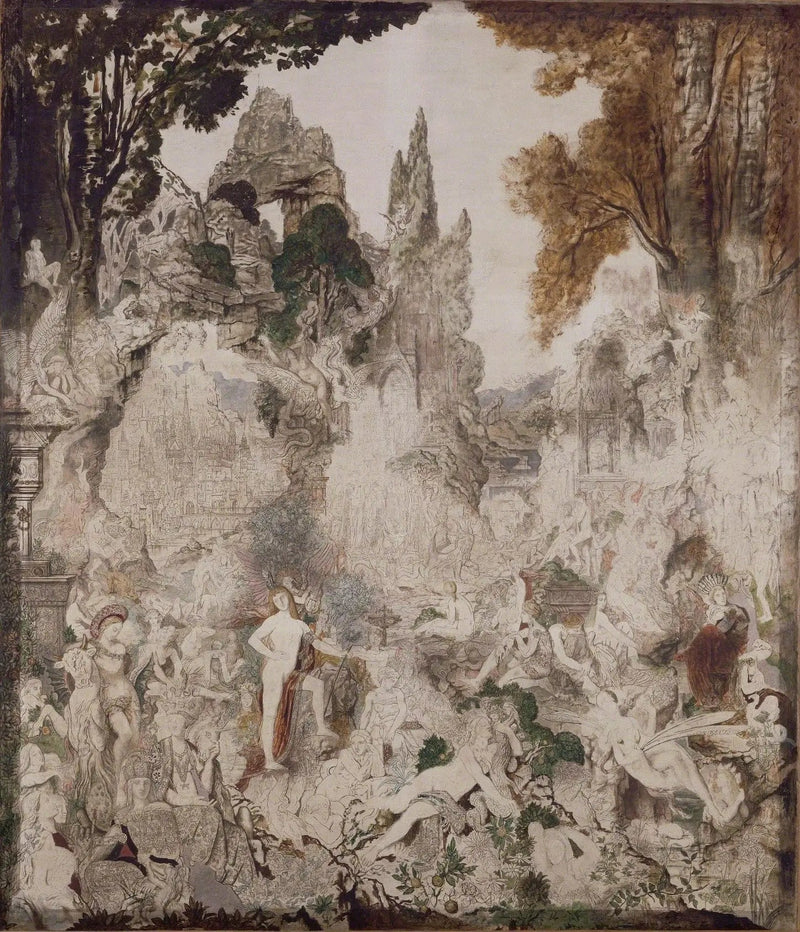 Die Chimären - Gustave Moreau