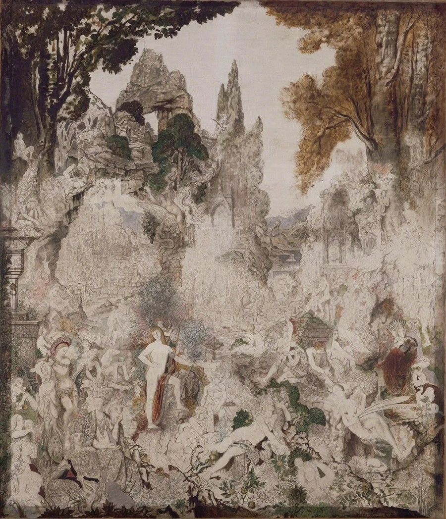 Die Chimären - Gustave Moreau