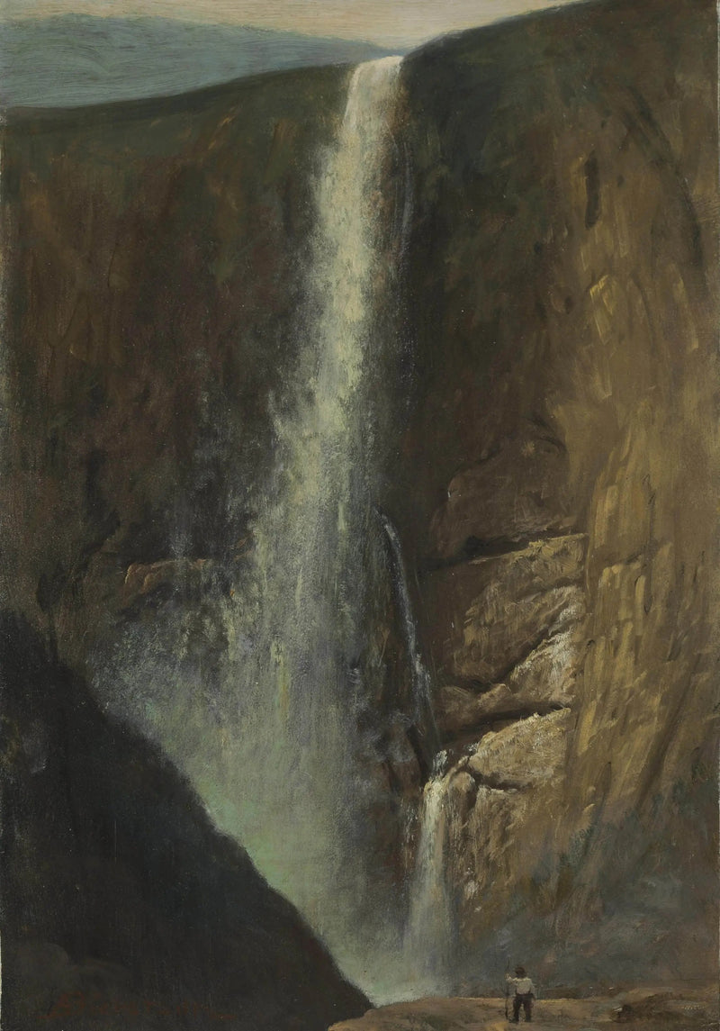 Die Wasserfälle - Albert Bierstadt