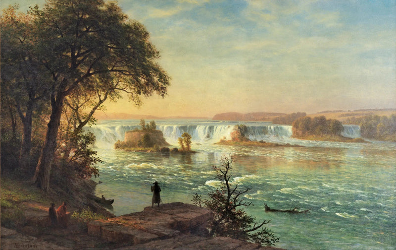Die Fälle von Saint-Antoine - Albert Bierstadt