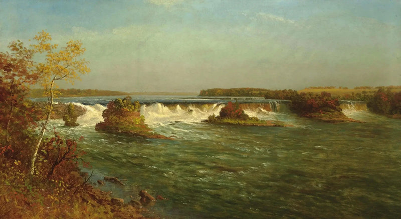 Die Fälle von Saint-Antoine - Albert Bierstadt