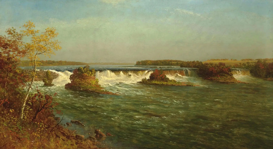 Die Fälle von Saint-Antoine - Albert Bierstadt