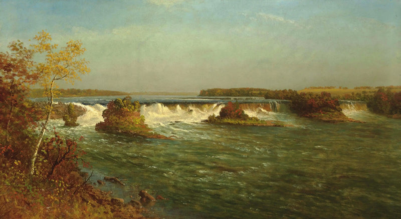 Die Wasserfälle von Saint-Antoine - Albert Bierstadt
