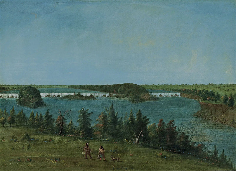 Die Fälle von Saint-Antoine - George Catlin