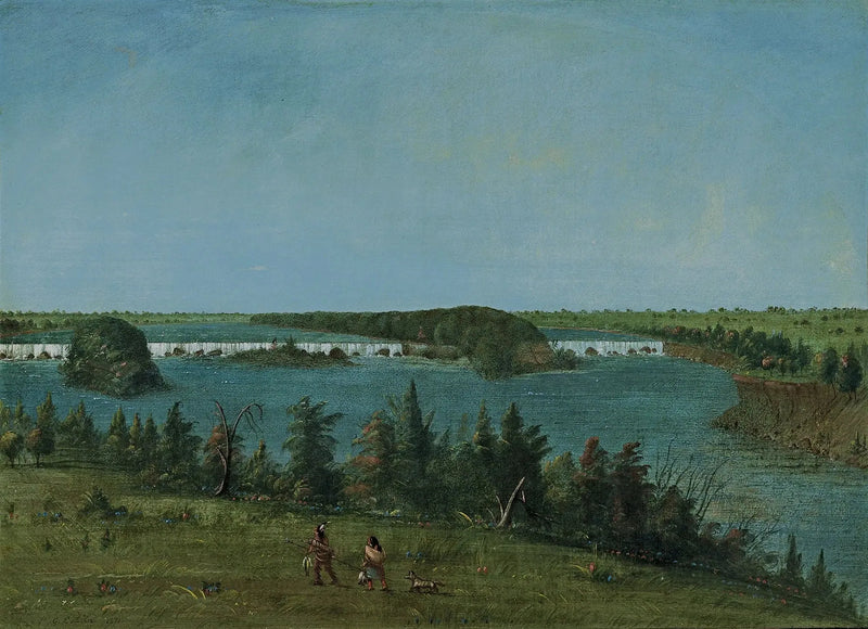 Die Fälle von Saint-Antoine - George Catlin