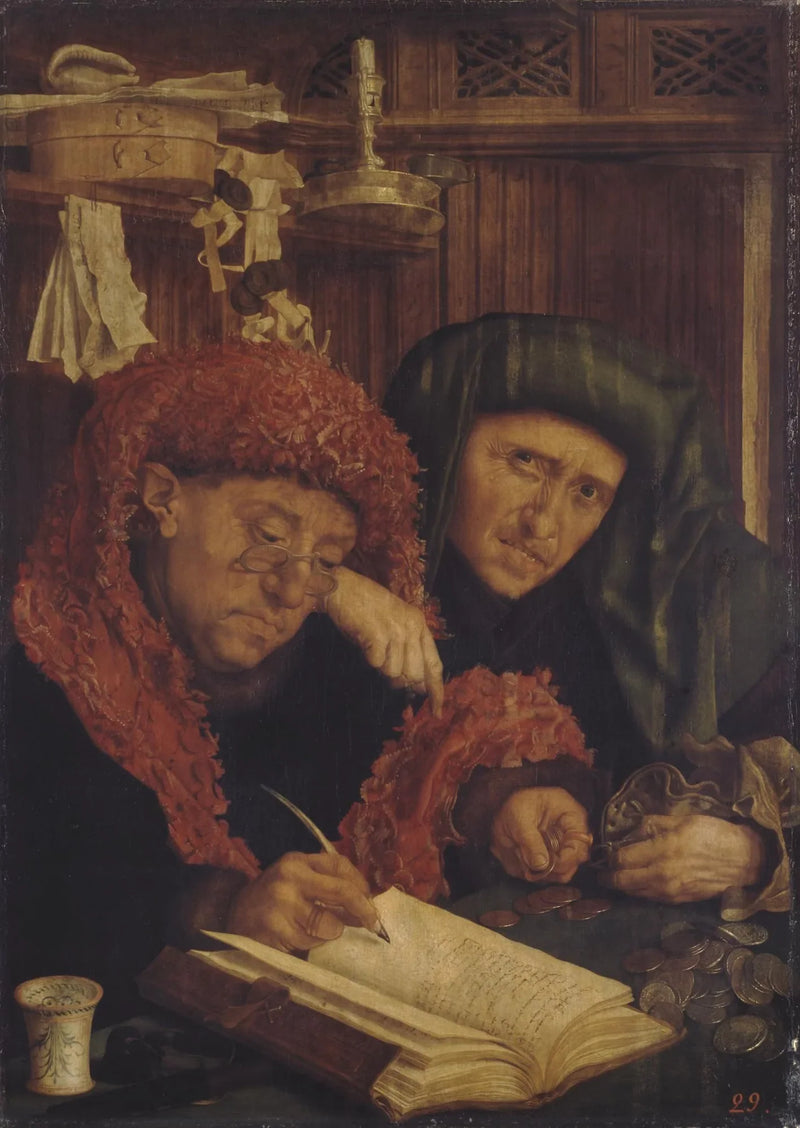 Die Steuererheber - Marinus van Reymerswale