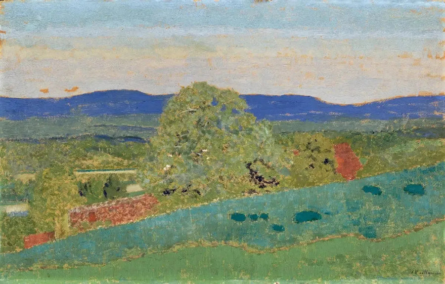 Die blauen Hügel - Édouard Vuillard