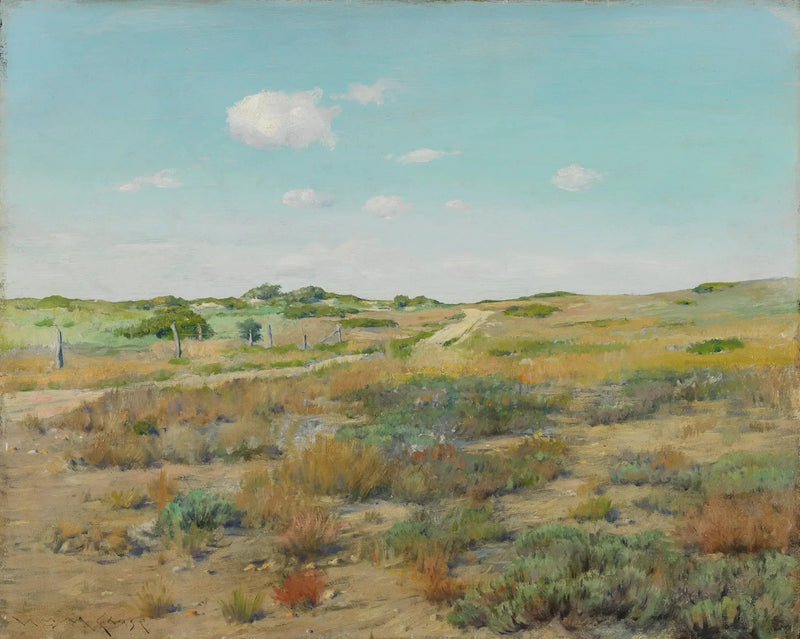 Die Hügel von Shinnecock - William Merritt Chase