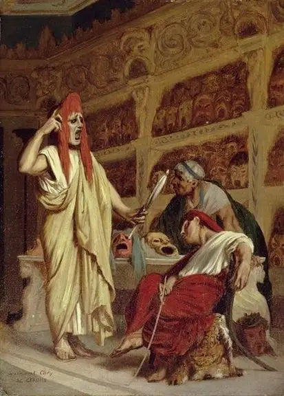 Die Komödianten - Jean-Léon Gérôme