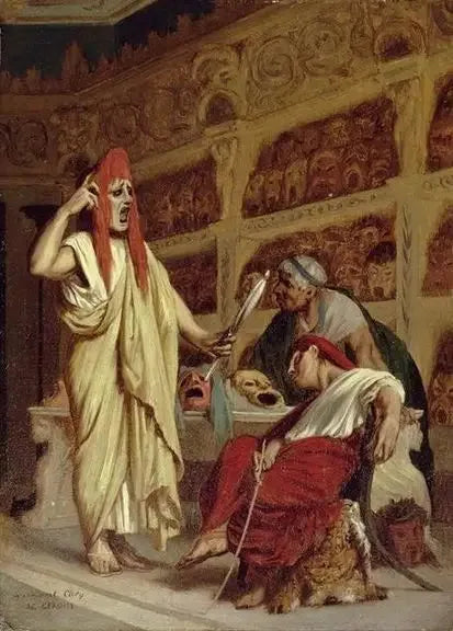Die Komödianten - Jean-Léon Gérôme