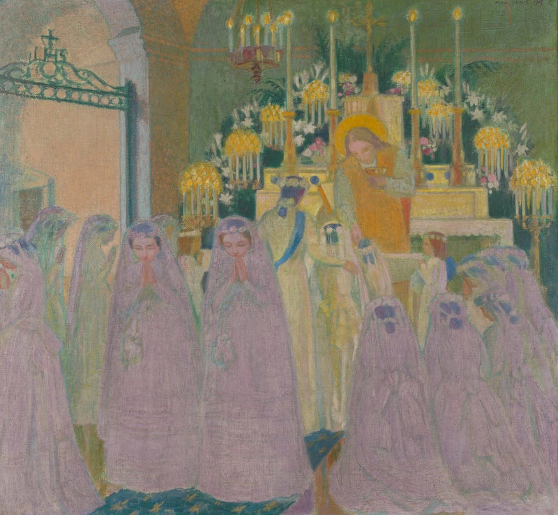 Die Kommunionkinder - Maurice Denis