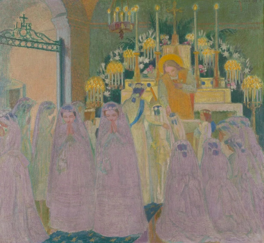 Die Kommunionkinder - Maurice Denis