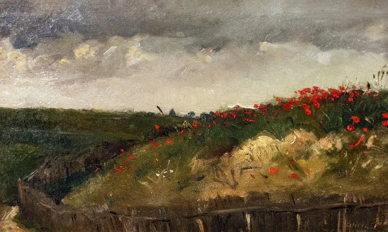 Die Mohnblumen - Gustave Courbet