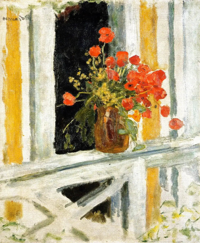 Die Mohnblumen - Pierre Bonnard